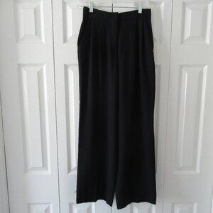 Liz Claiborne Collection Woman's Black Dress Pant with Side Pockets